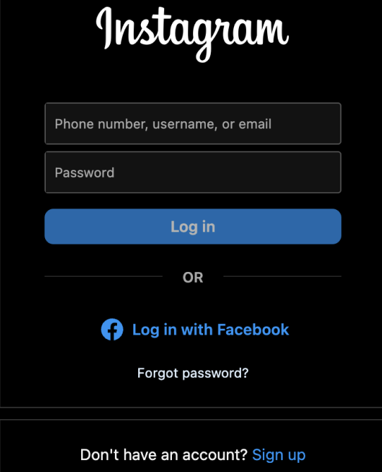 Platform Screenshot
