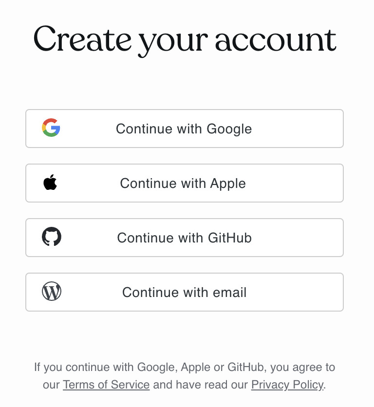 Platform Screenshot